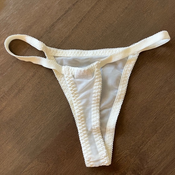 VTG Je T’adore lace slip & matching thong set - Picture 11 of 13